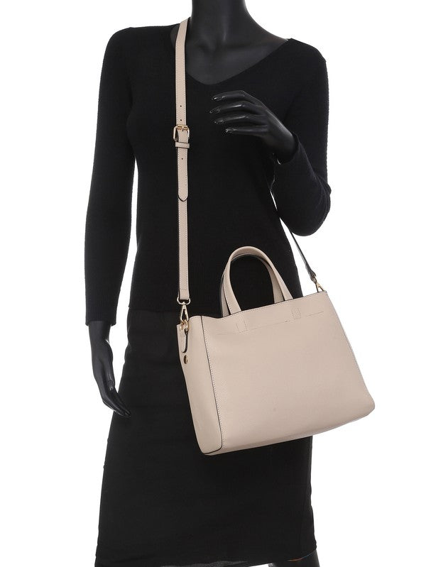 Women Tote purse crossbody W inner detachable bag